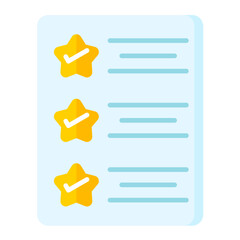 Obraz premium Feature Flat Multicolor Icon