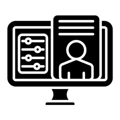 Persona Development Glyph Icon