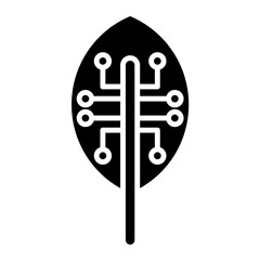 Synthetic Biology Glyph Icon