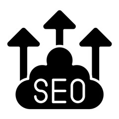 Seo Glyph Icon