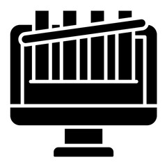 Growth Hacking Glyph Icon