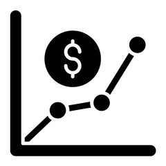 Income Settings Glyph Icon