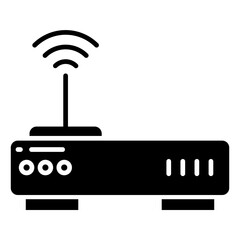 Fototapeta premium router icon