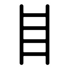 Stepladder Glyph Icon