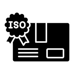 Iso Standards Glyph Icon