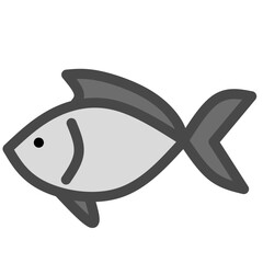 Obraz premium Fish vector element