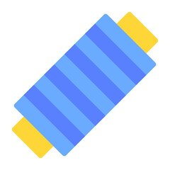 Thread Flat Multicolor Icon