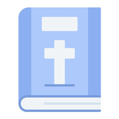 Bible Flat Multicolor Icon