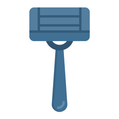 Razor Flat Multicolor Icon