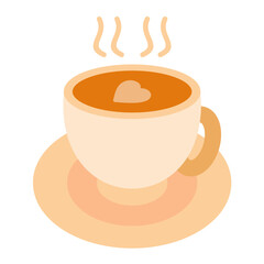 Hot Drink Flat Multicolor Icon