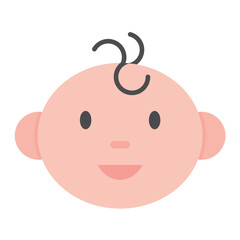 Newborn Flat Multicolor Icon