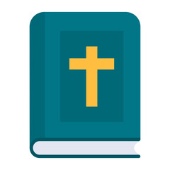 Bible Flat Multicolor Icon