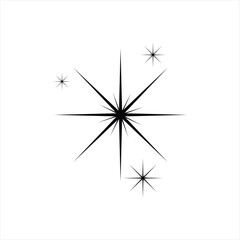 Fototapeta premium Bright Sparkling Star