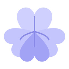Pansy Flat Multicolor Icon