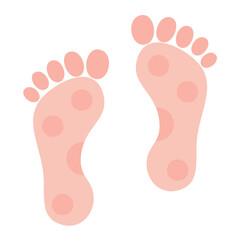 Reflexology Flat Multicolor Icon