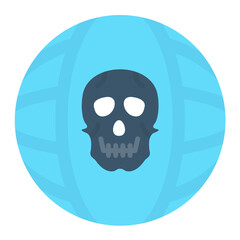 Cyber Attack Flat Multicolor Icon
