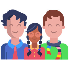 Fototapeta premium Family icon