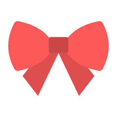 Bow Tie Flat Multicolor Icon