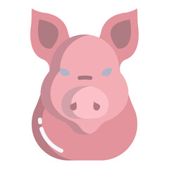 Obraz na płótnie Canvas Pig icon