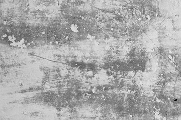 Texture of old concrete wall. Rough, stained concrete surface. Perfect for background and design. Close-up. High resolution.