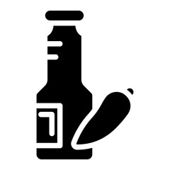 chili sauce glyph 