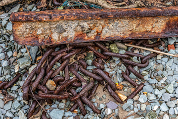 The hsitoric fsihing village of Camaes on the Isle Angelsey