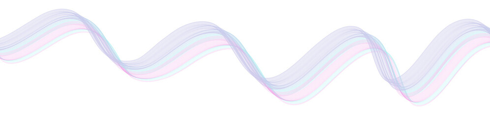 3d ribbon line curve purple, wave, wavy, smooth colorful
