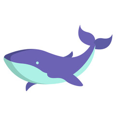 Obraz premium Whale icon