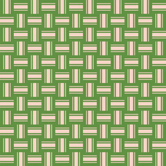 Abstract Linen Stripes Vector Geometric Seamless Pattern Minimal Knitted Look Trendy Fashion Colors Perfect for Allover Fabric Print or Wrapping Paper