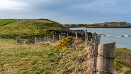 The hsitoric fsihing village of Camaes on the Isle Angelsey