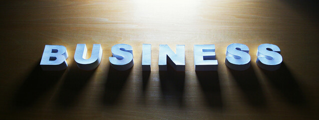 business　立体文字2