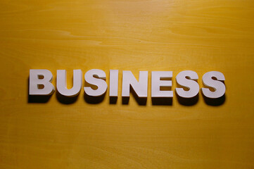 business　立体文字
