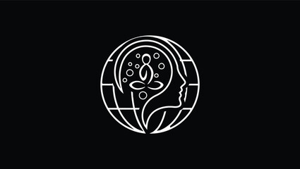 World Mind Relaxation Logo Design