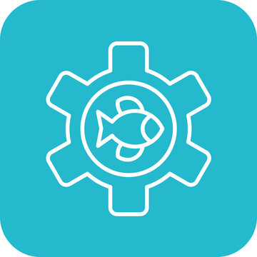 recommend clip art: Fishing Gear Icon