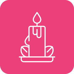 Scented Candle Icon