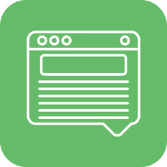 Online Copywriting Icon