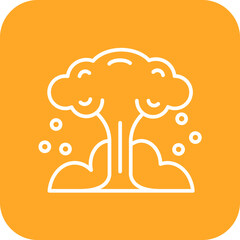 Nuclear Explosion Icon