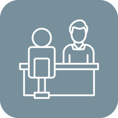 In Person Interview Icon