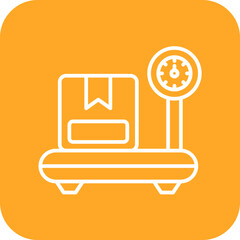 Delivery Weighing Icon