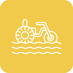 Water Tricycle Icon