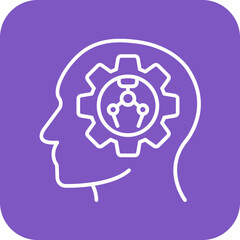 Machine Thinking Icon