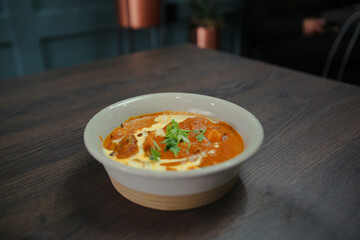 Restaurant standard indian food dishes 