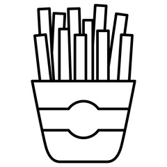 french fries icon
