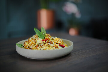 Restaurant standard indian food dishes 