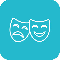 Opera Mask Icon