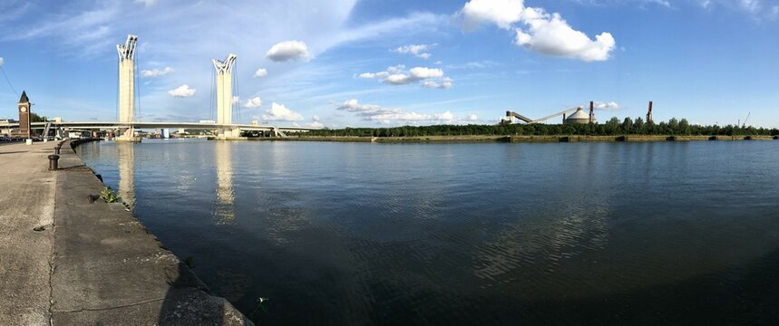 Rouen, pont Flaubert ultra wide