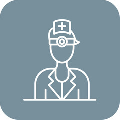 Ophthalmologist Male Icon