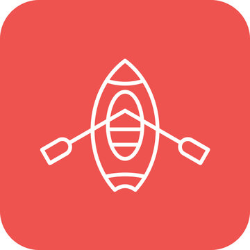 recommend clip art: Kayaking Icon