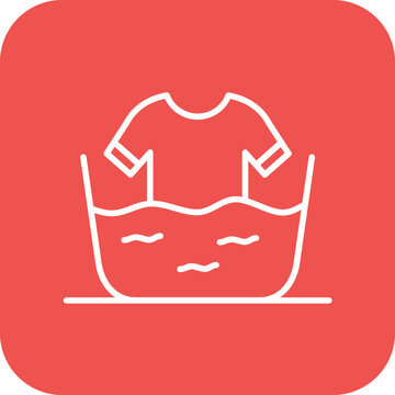 recommend clip art: Cold Wash Laundry Icon