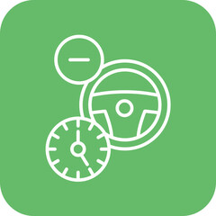Reduce Daily Driving Icon